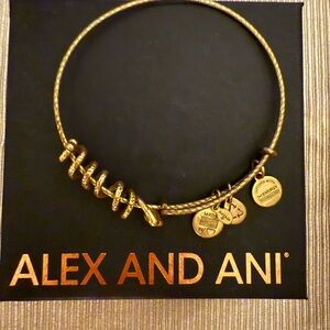 ⭐️ Alex and Ani: Snake Spiral Gold Bracelet